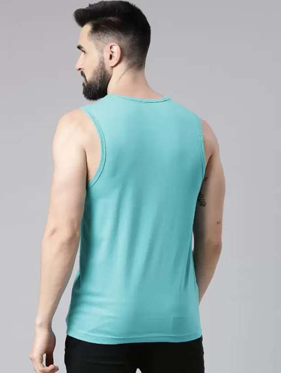 men typographic round neck vests - 21576203 - Standard Image - 2