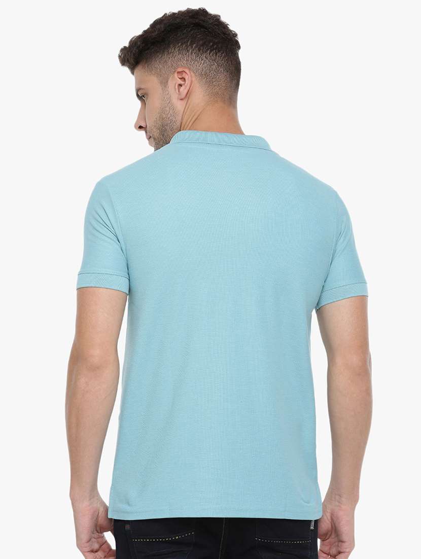 men solid short sleeve t-shirt - 21576215 -  Standard Image - 2