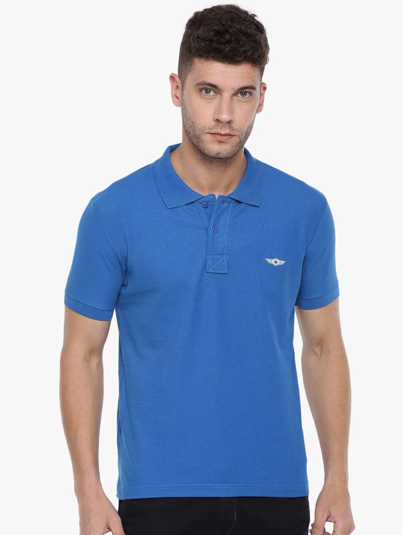 men solid short sleeve t-shirt