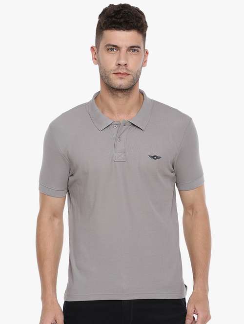 men solid short sleeve t-shirt - 21576226 - Standard Image - 0
