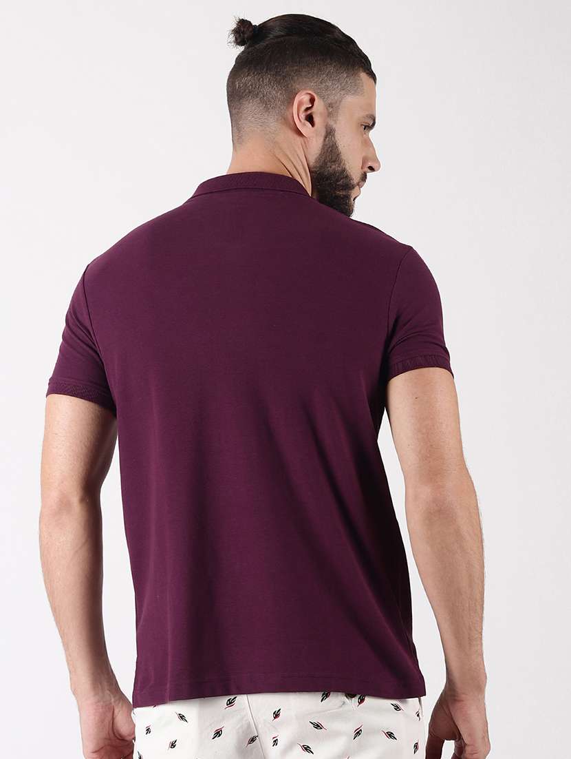 men solid short sleeve t-shirt - 21576227 -  Standard Image - 2