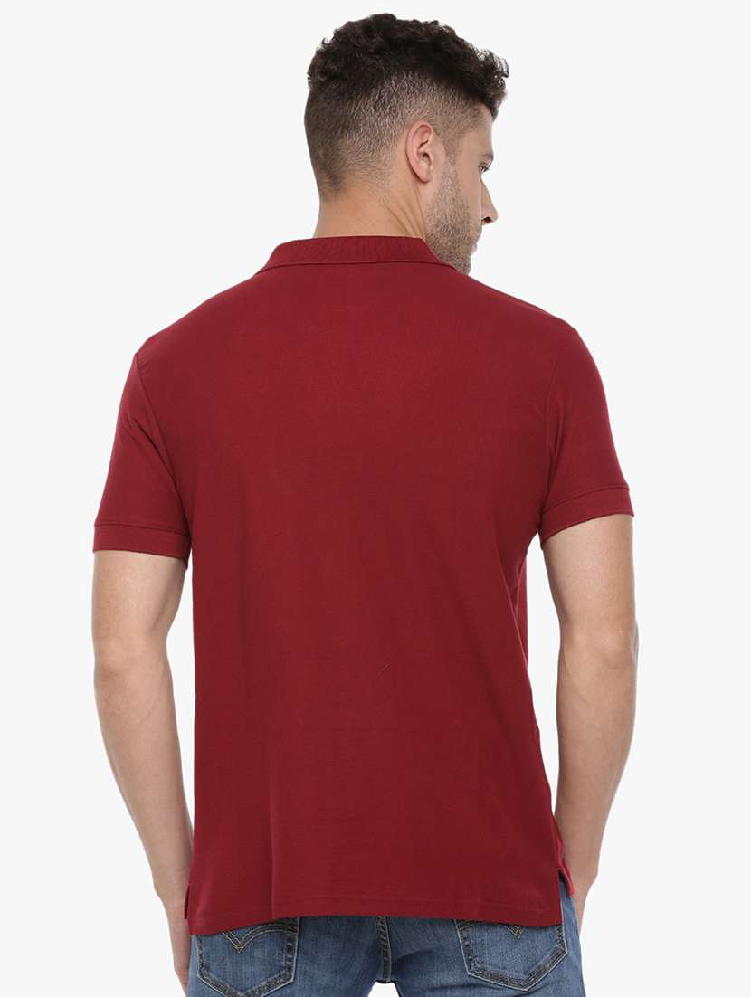 men solid short sleeve t-shirt - 21576230 -  Standard Image - 2