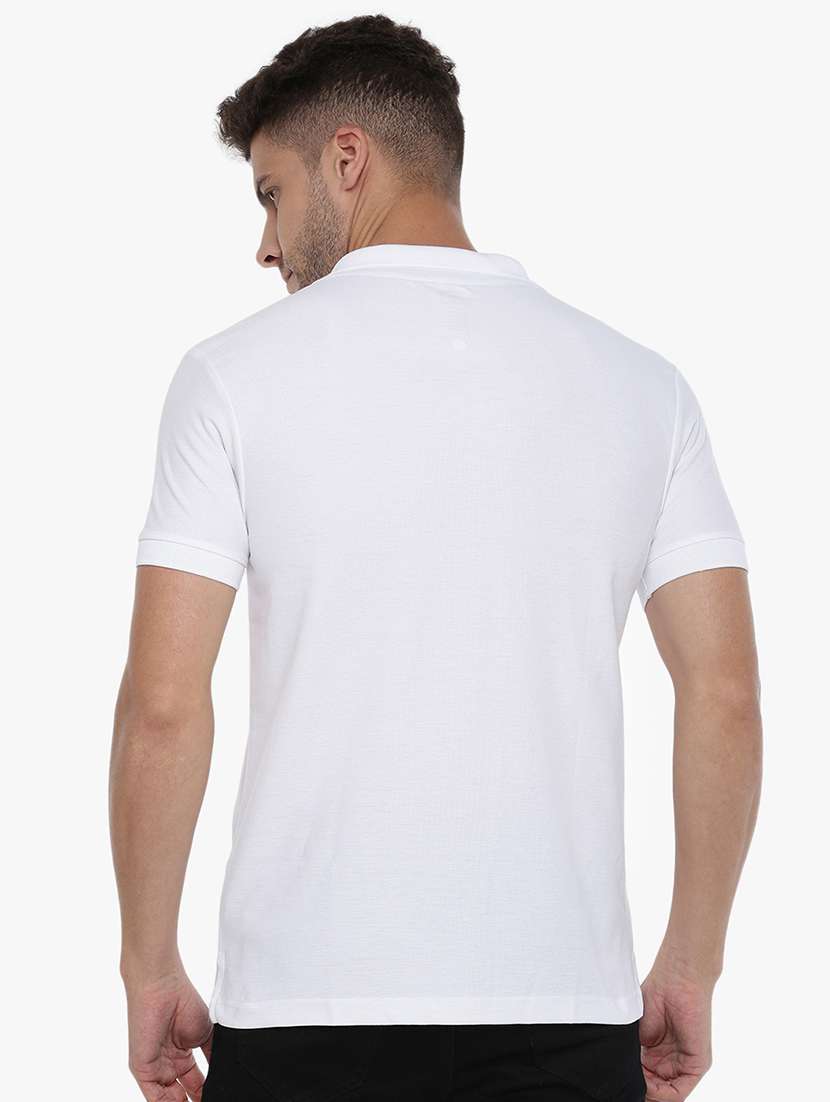 men solid pack of 2 short sleeve t-shirt - 21576266 -  Standard Image - 2