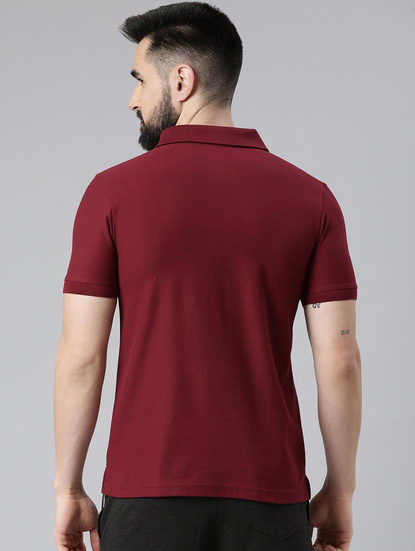 men solid short sleeve t-shirt - 21576291 - Standard Image - 2