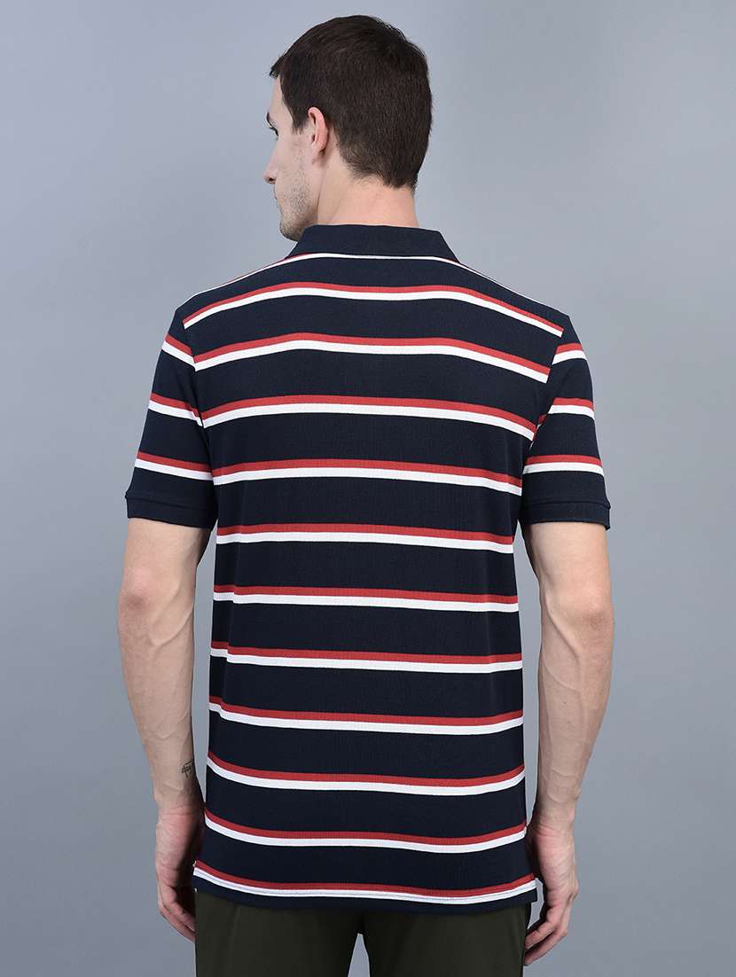 men stripe pack of 2 short sleeve t-shirts - 21576337 - Standard Image - 2