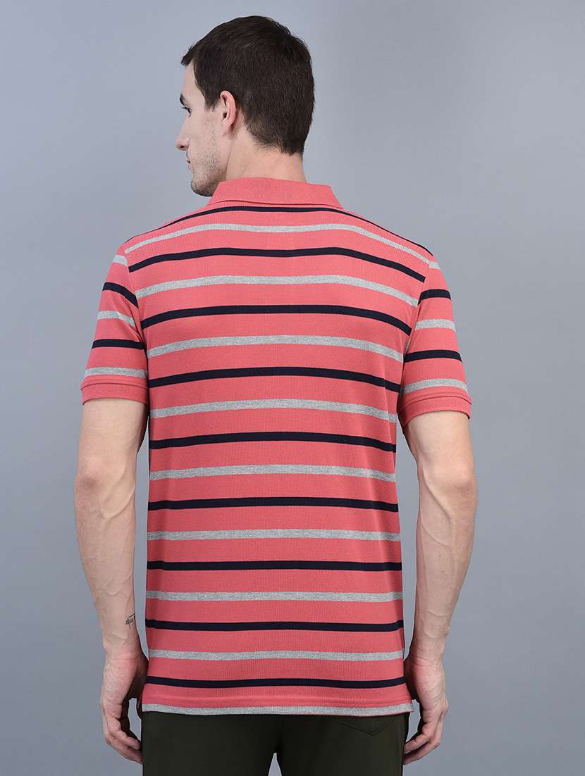 men stripe pack of 2 short sleeve t-shirts - 21576338 - Standard Image - 2