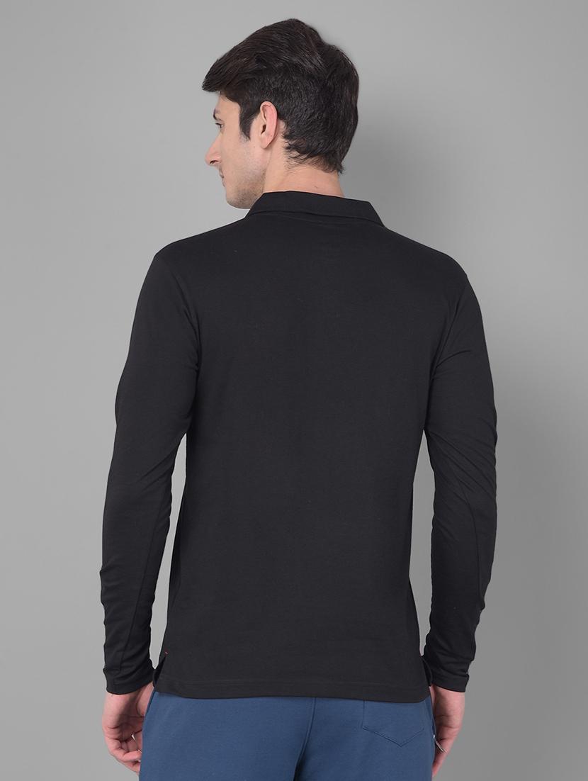 men solid long sleeve t-shirt - 21576341 - Standard Image - 2
