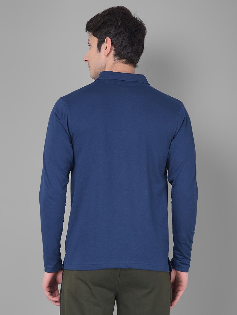 men solid long sleeve t-shirt - 21576343 - Standard Image - 2