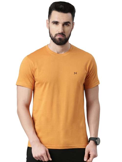 men solid short sleeve t-shirt - 21576355 -  Standard Image - 0
