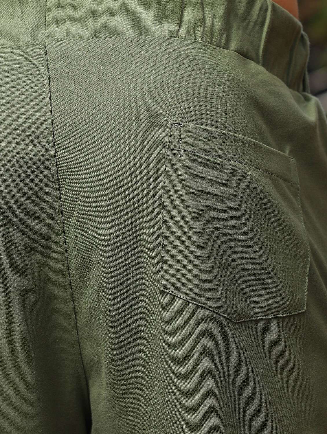 men solid regular fit track pant - 21577275 -  Standard Image - 7