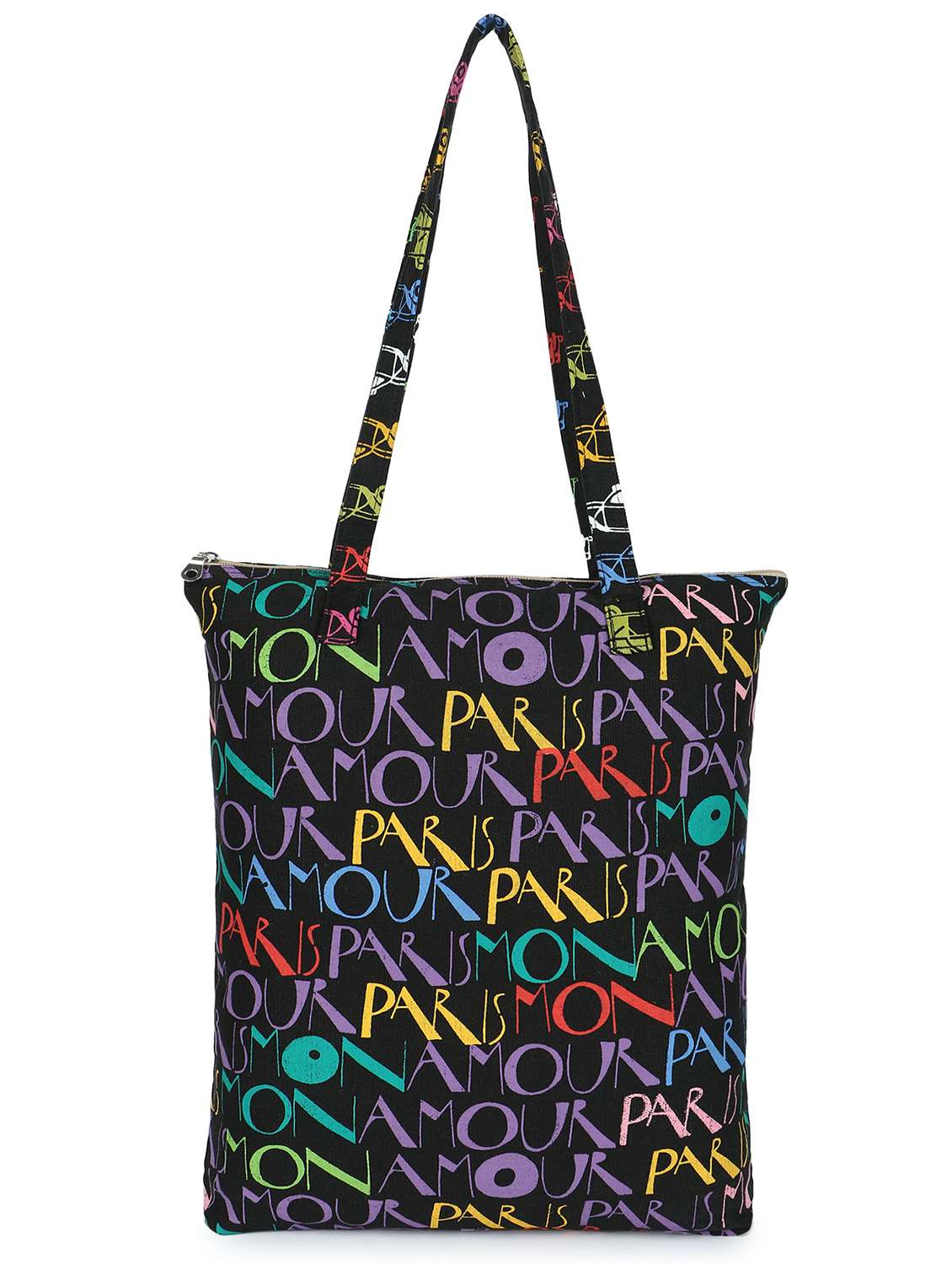 multi colored printed totes bag combo - 21577310 - Standard Image - 2