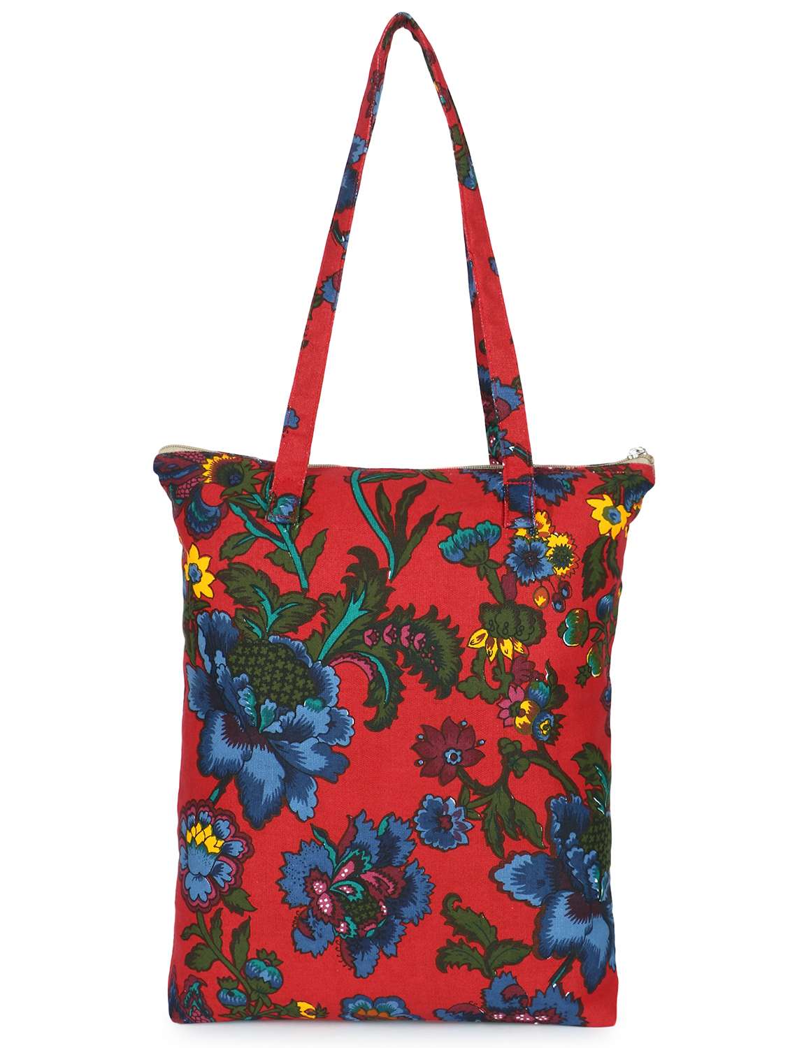 multi colored floral printed totes bag combo - 21577311 - Standard Image - 2