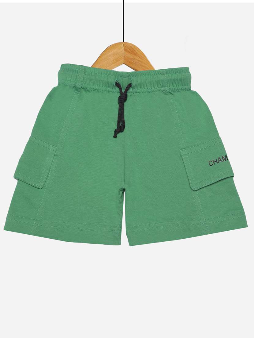 boys pack of 3 solid drawstring shorts with double pockets  - 21577657 -  Standard Image - 2