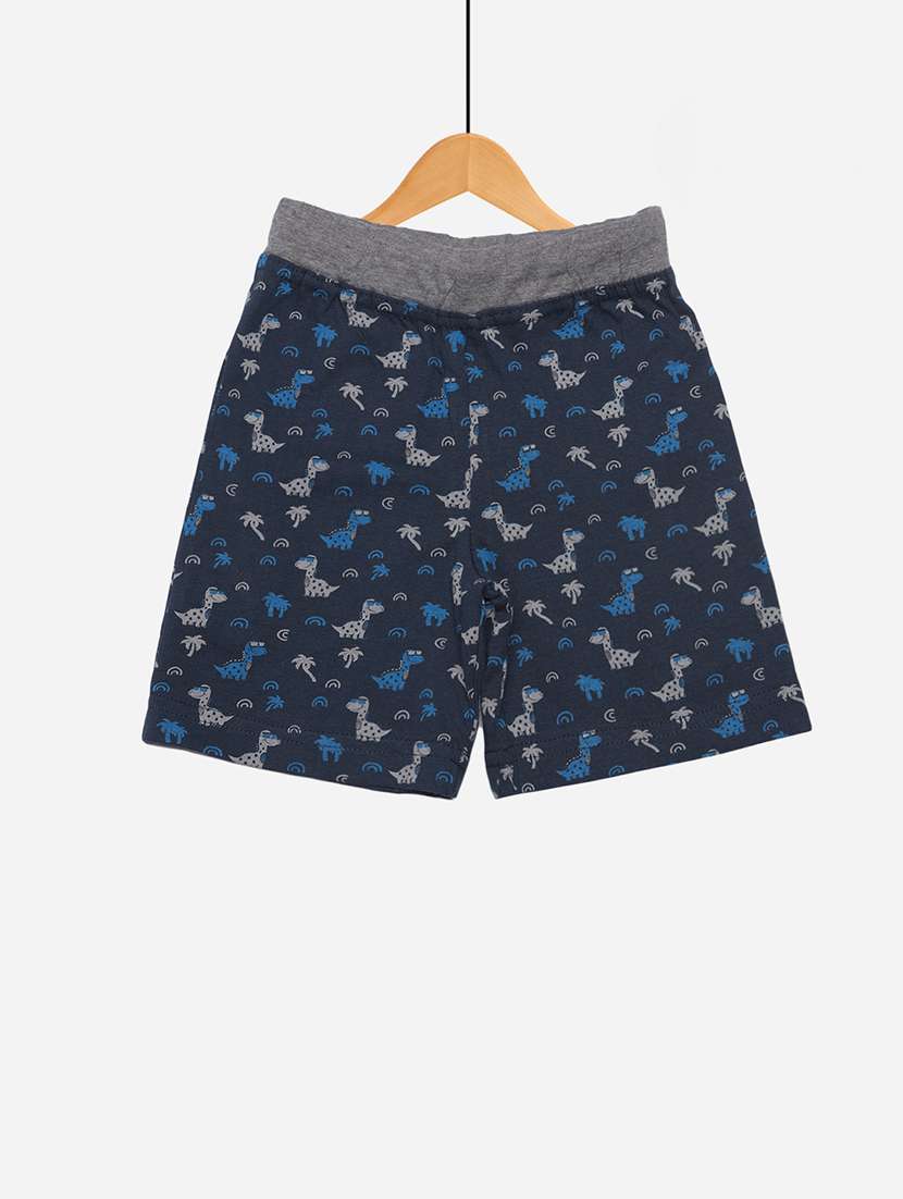 boys pack of 3 printed drawstring loungwear shorts  - 21577673 -  Standard Image - 2