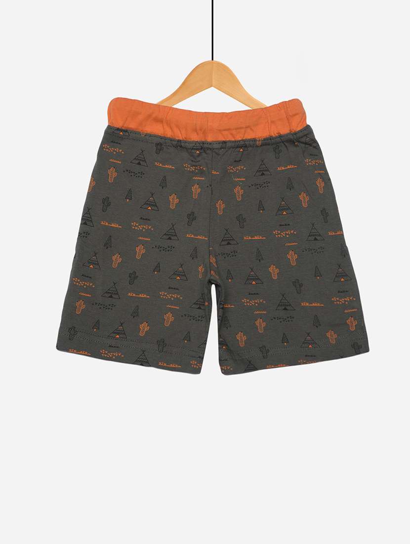 boys pack of 4 printed drawstring loungwear shorts  - 21577677 -  Standard Image - 2