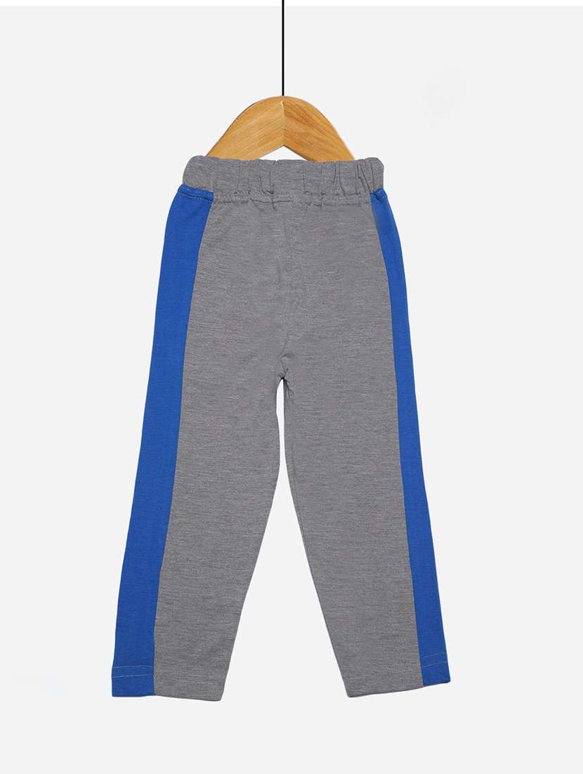 boys color block mid rise track pant with drawstring - 21577760 -  Standard Image - 2