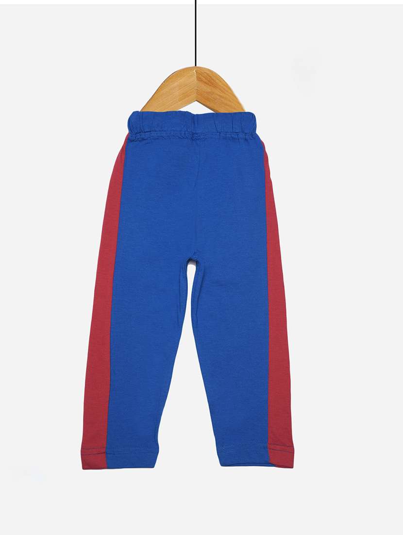 boys color block mid rise track pant with drawstring - 21577761 -  Standard Image - 2