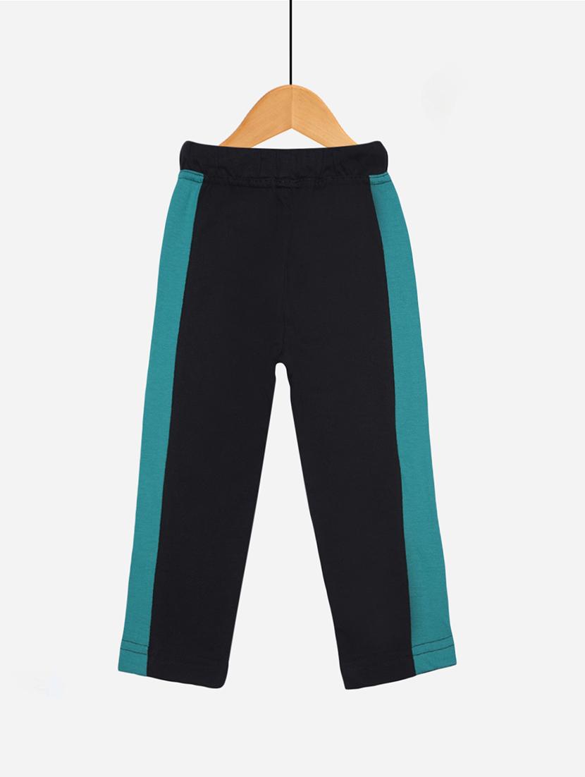 boys pack of 5 color block mid rise track pant with drawstring - 21577773 - Standard Image - 2