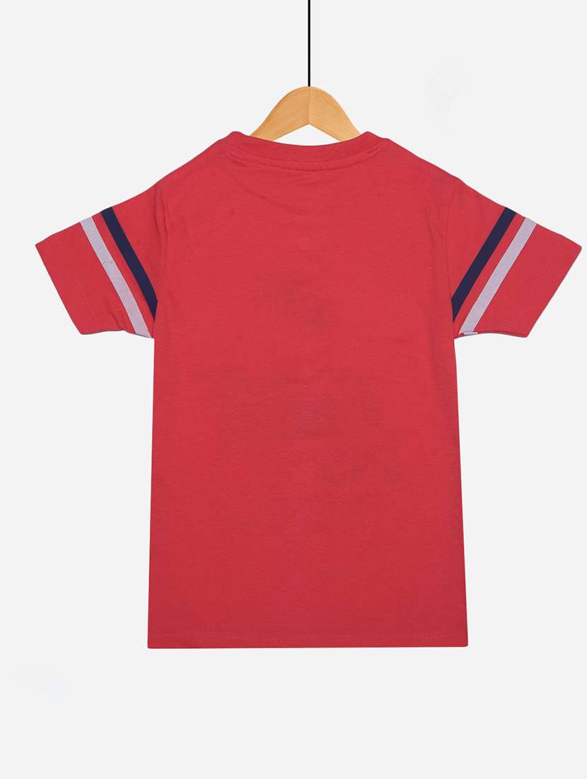 boys pack of 2 round neck printed t-shirt - 21577844 -  Standard Image - 2