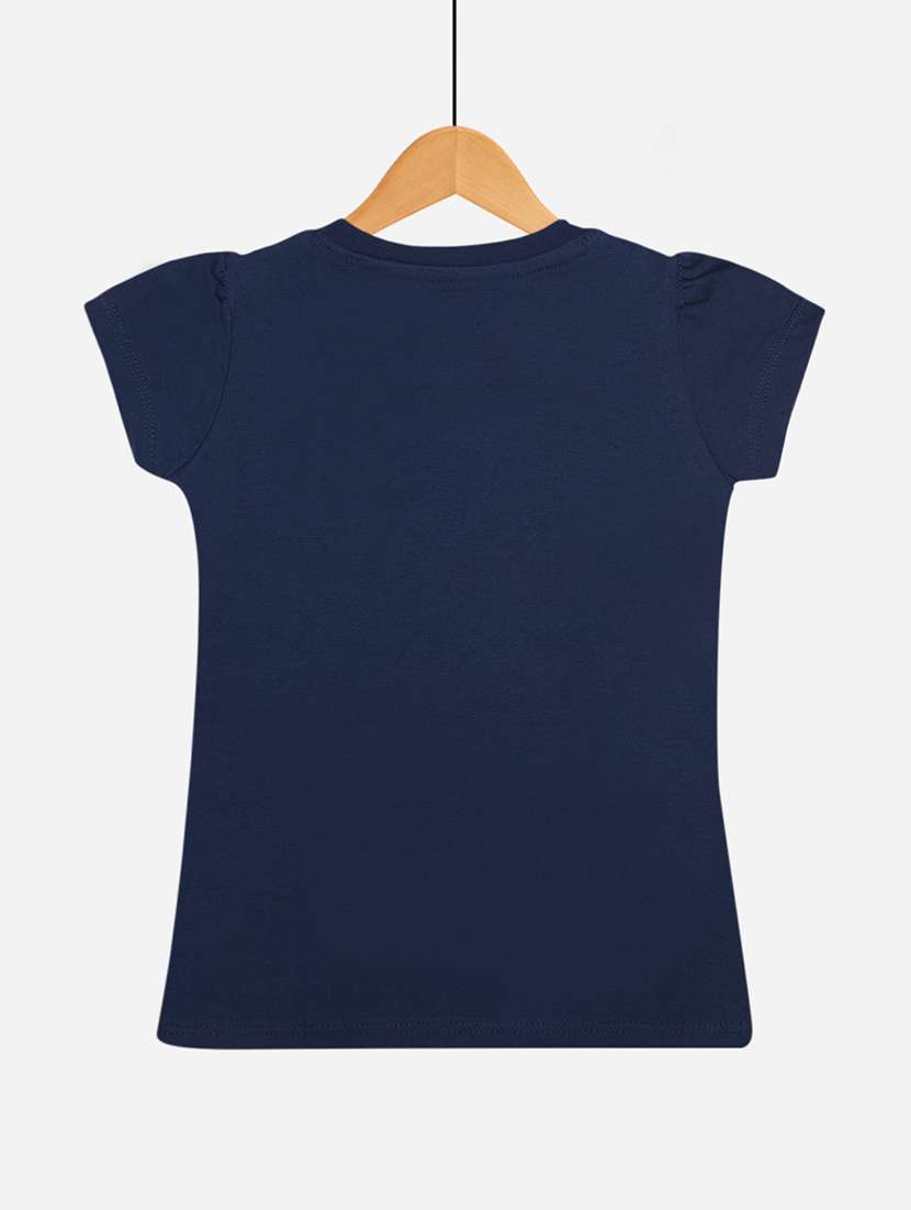 girls pack of 3 front print round neck t-shirt - 21577977 -  Standard Image - 2