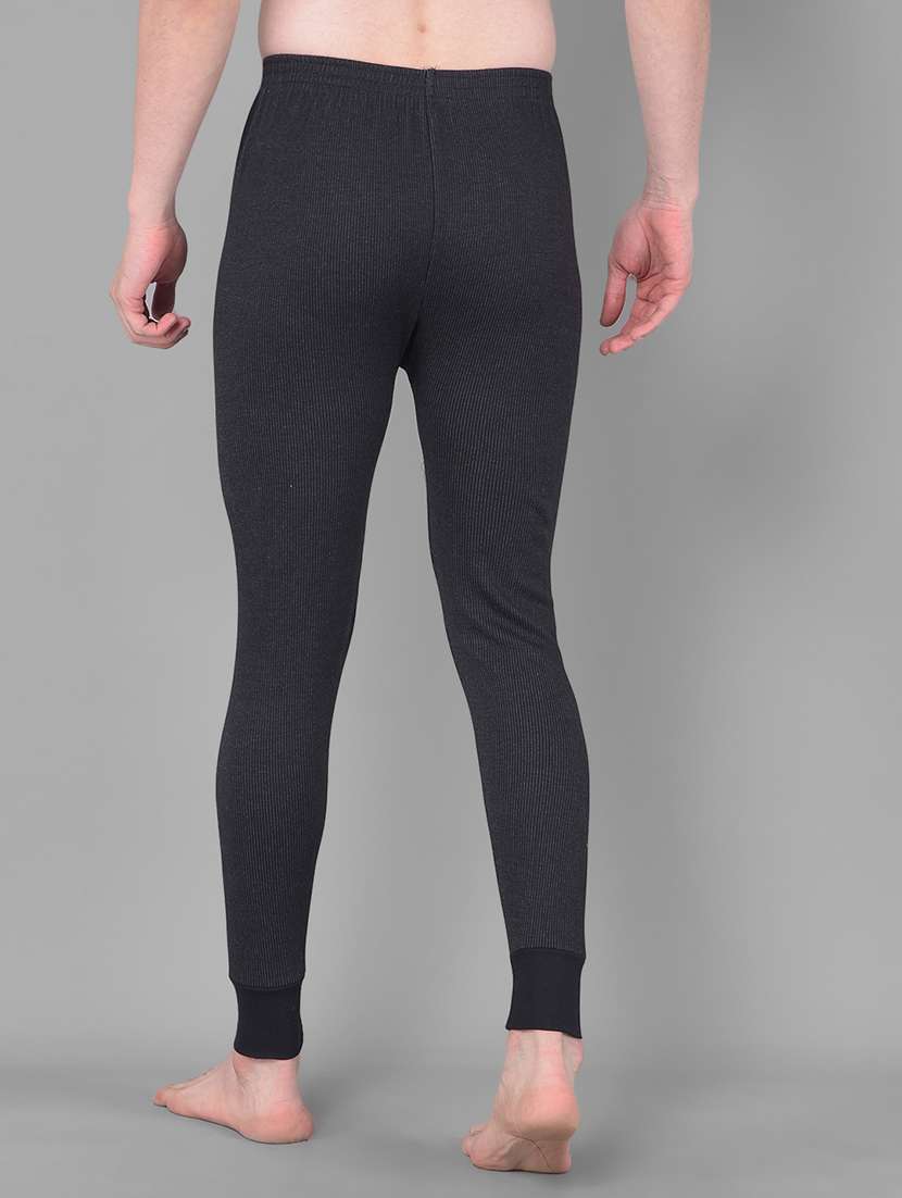 men solid mid rise thermal bottom - 21578034 -  Standard Image - 2