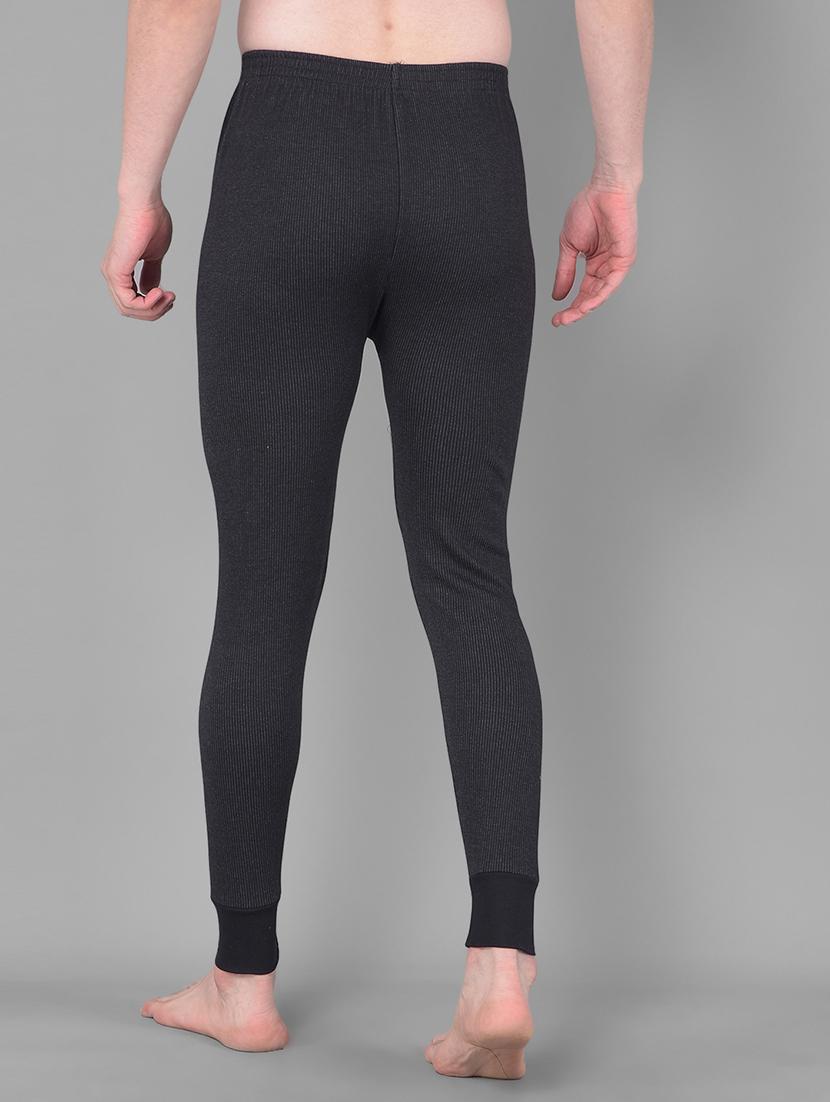 men pack of 2 solid full length thermal bottom - 21578037 - Standard Image - 2