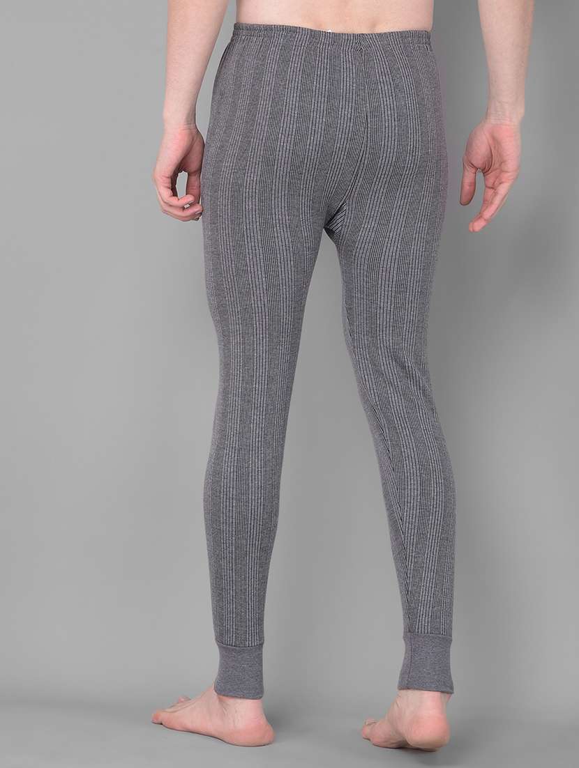 men pack of 2 solid full length thermal bottom - 21578041 -  Standard Image - 2