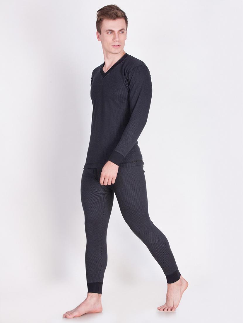 men solid full sleeve thermal set - 21578082 - Standard Image - 2