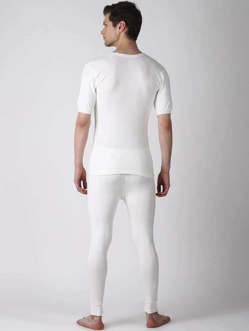 men solid short sleeve thermal set - 21578087 -  Standard Image - 2
