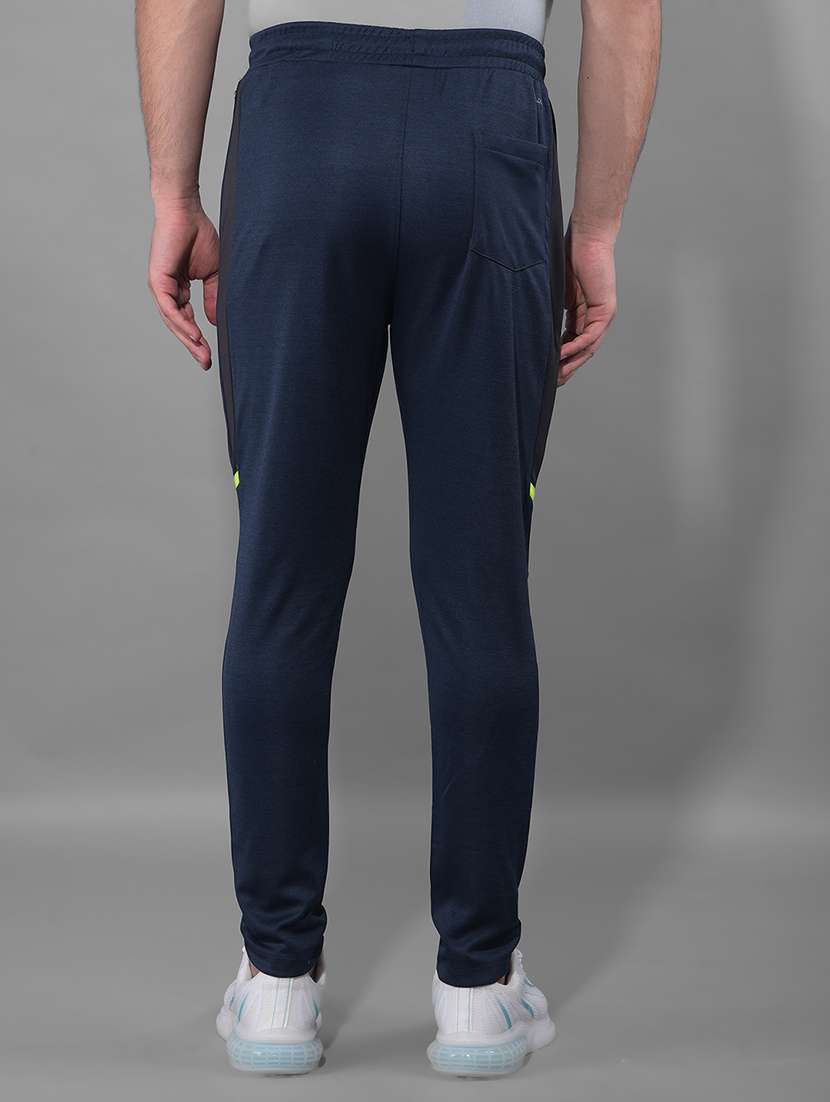 men pack of 2 regular fit solid full length track pants - 21578186 -  Standard Image - 2