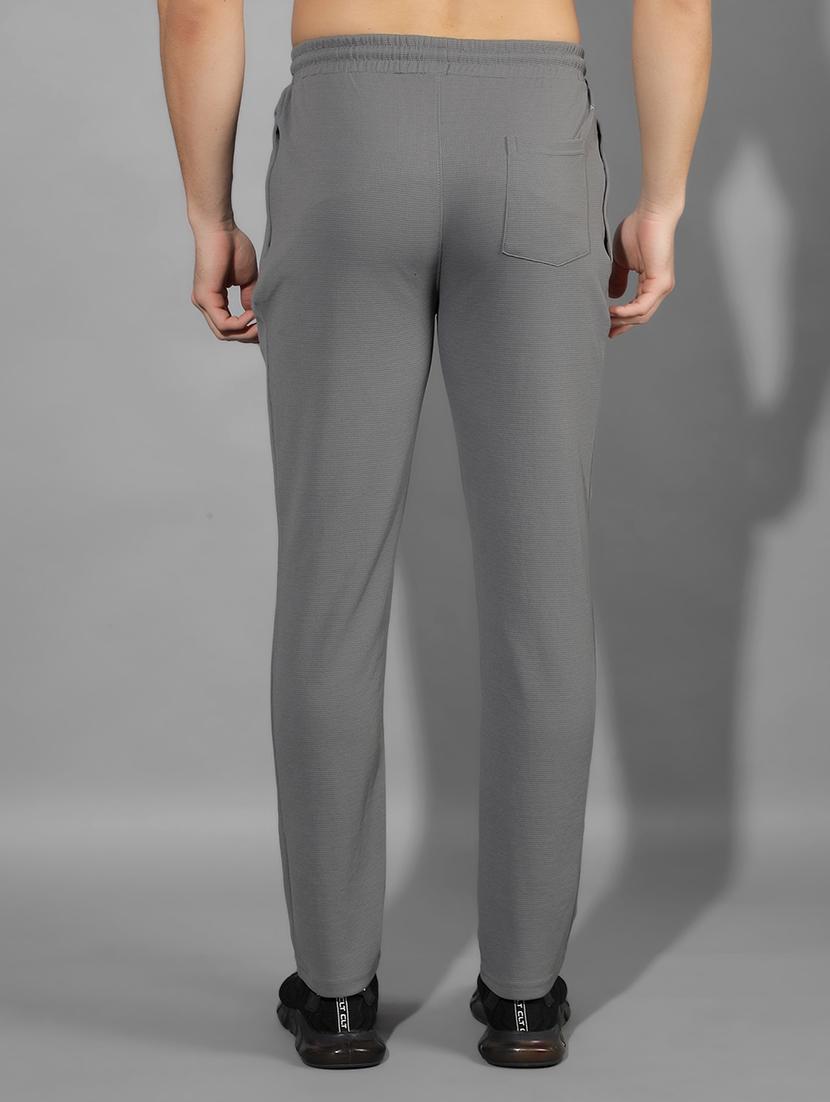 men pack of 2 regular fit solid full length track pants - 21578196 - Standard Image - 2
