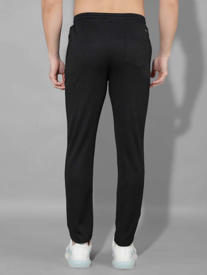 men pack of 2 regular fit solid full length track pants - 21578198 -  Standard Image - 2