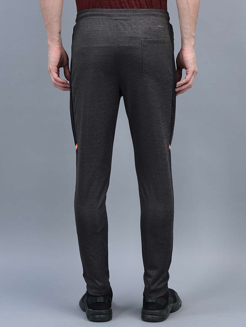 men pack of 2 regular fit solid full length track pants - 21578216 -  Standard Image - 2