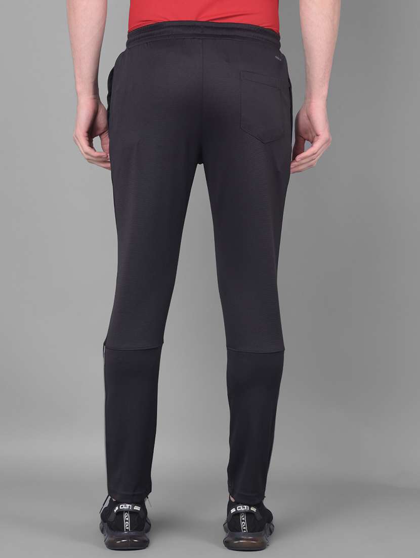 men pack of 2 regular fit solid full length track pants - 21578224 -  Standard Image - 2