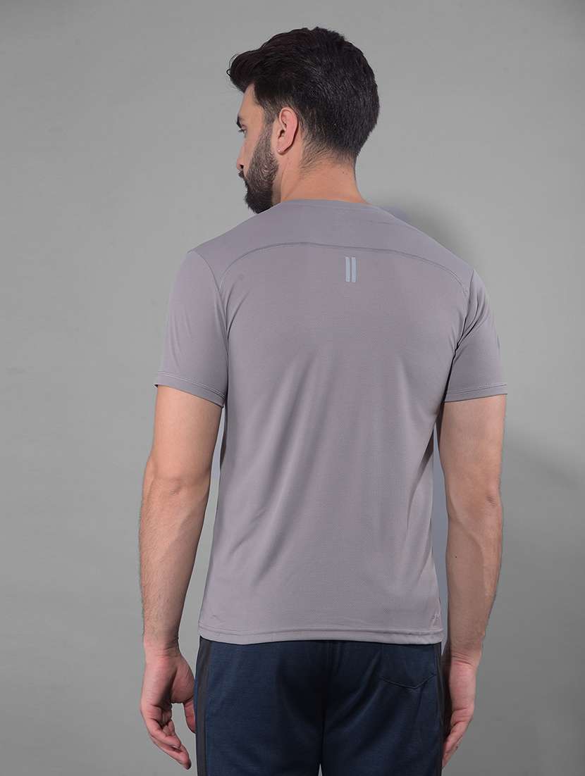 men pack of 2 solid regular fit short sleeves sports t-shirts - 21578278 -  Standard Image - 2