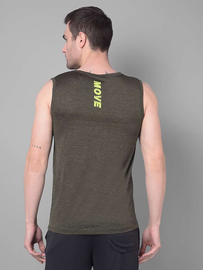 men pack of 2 regular fit sleeveless color block sports t-shirts - 21578321 -  Standard Image - 2