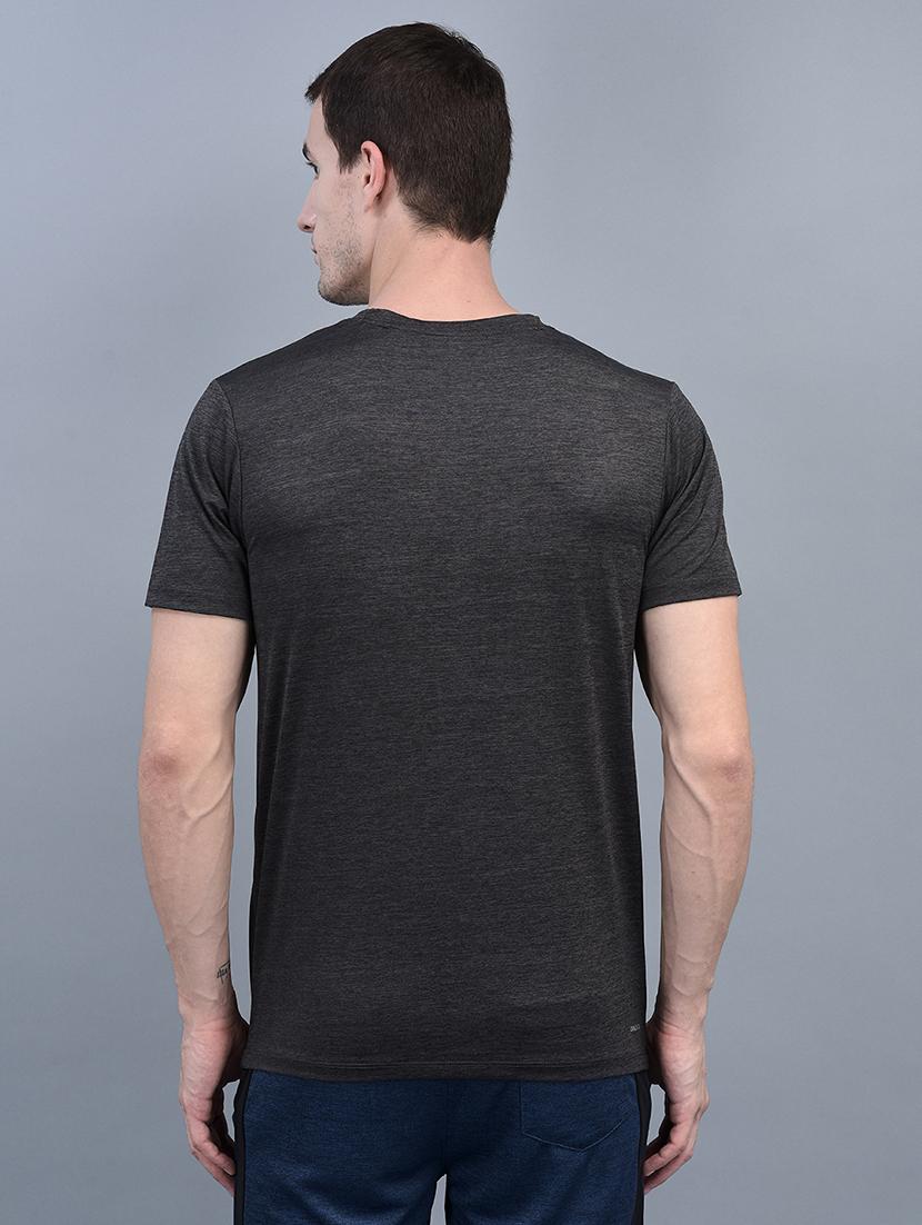 men pack of 5 front printed regular fit short sleeves sports t-shirts - 21578339 - Standard Image - 2