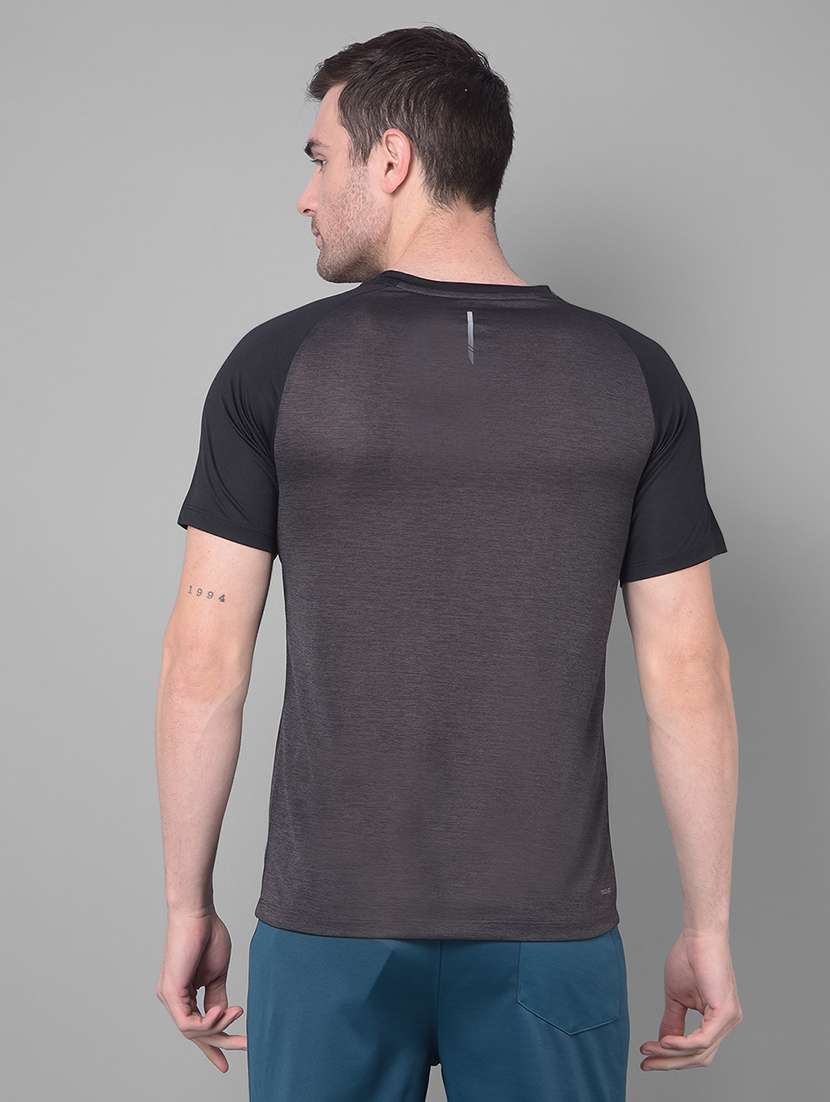 men pack of 2 regular fit color block sports t-shirts - 21578344 -  Standard Image - 2