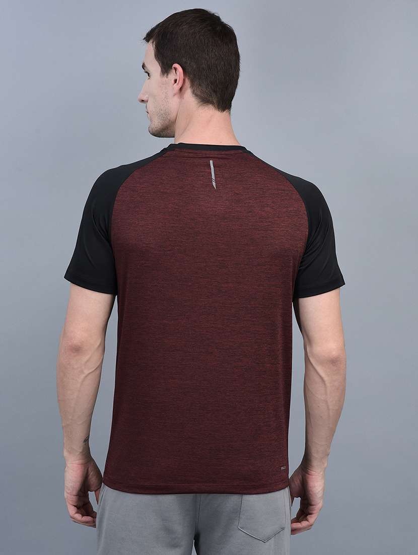 men pack of 3 regular fit color block sports t-shirts - 21578348 -  Standard Image - 2