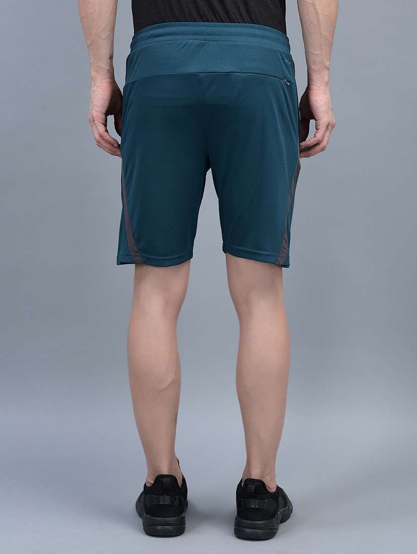 men pack of 2 solid regular fit shorts - 21578409 -  Standard Image - 2