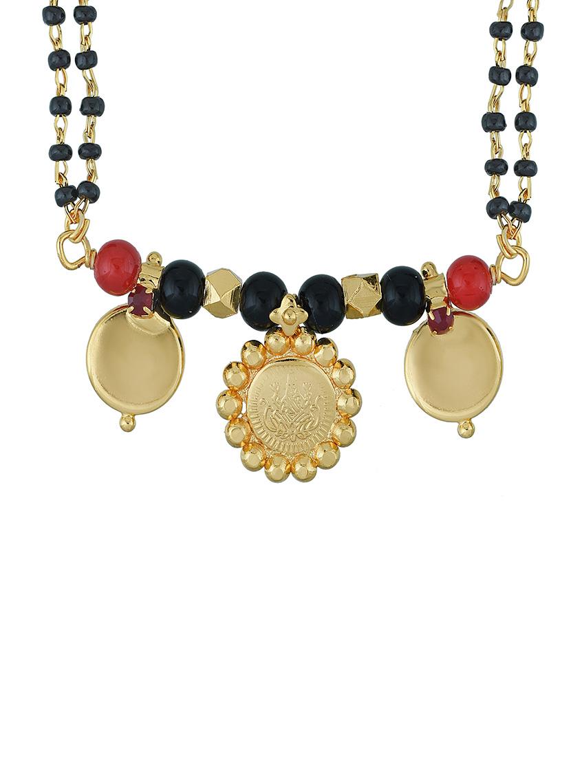 women gold metal mangalsutra - 21579580 - Standard Image - 2