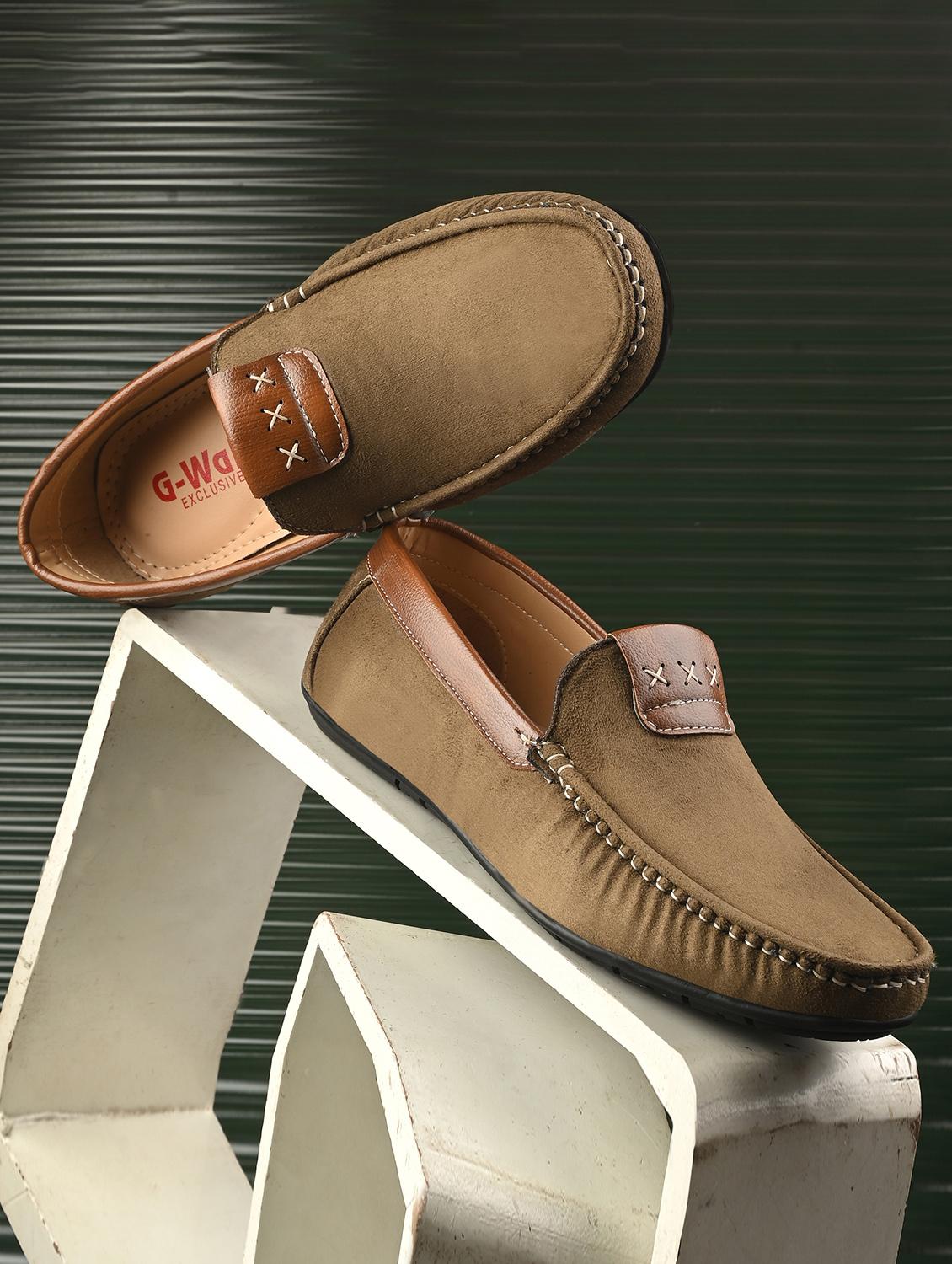 men green slip on loafer - 21580003 -  Zoom Image - 0