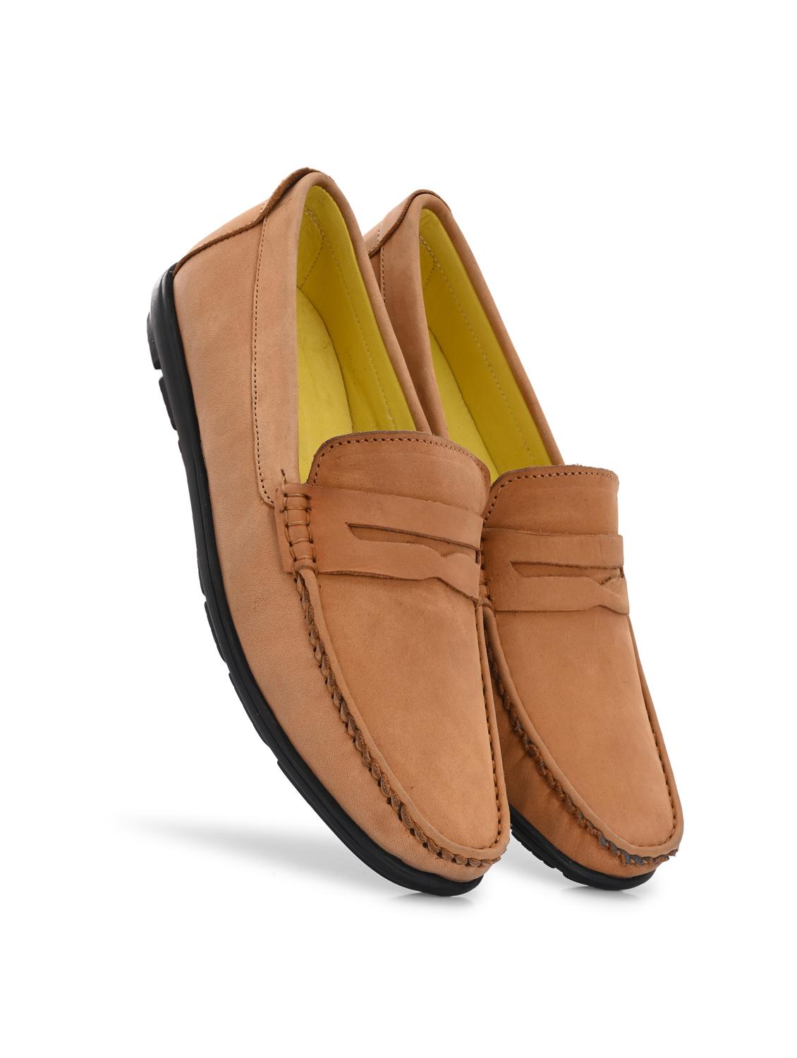men beige slip on loafer - 21580017 - Standard Image - 2