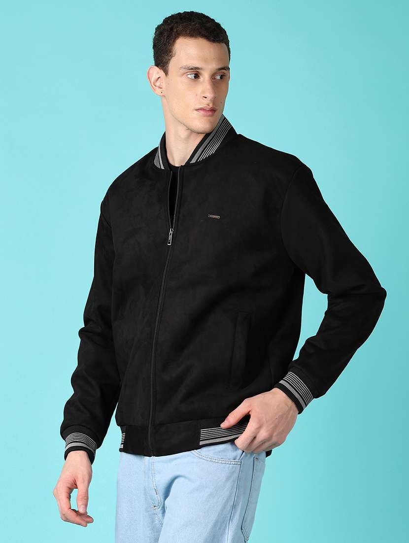 men solid long sleeve casual jacket - 21580083 -  Standard Image - 2