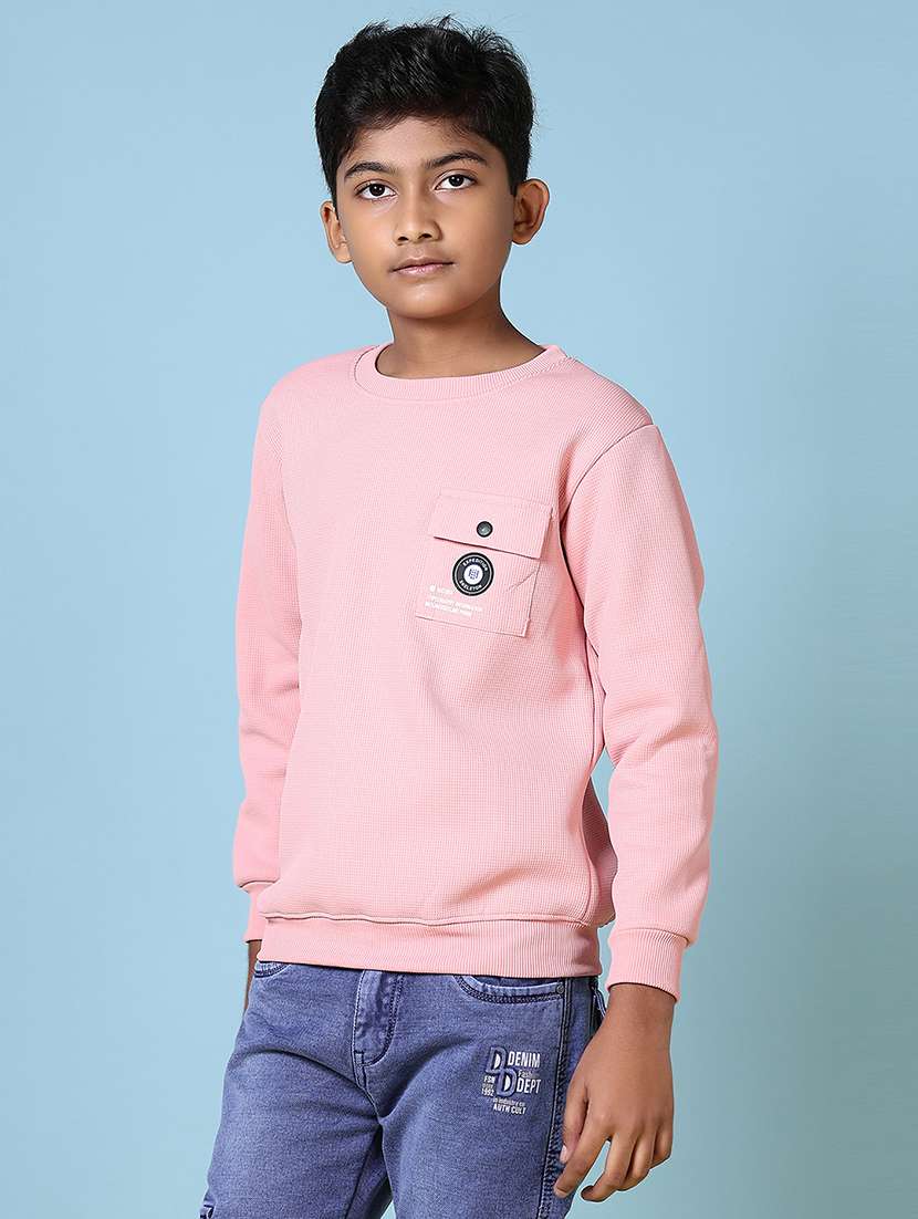 boys long sleeves placement print sweatshirt - 21580896 -  Standard Image - 2