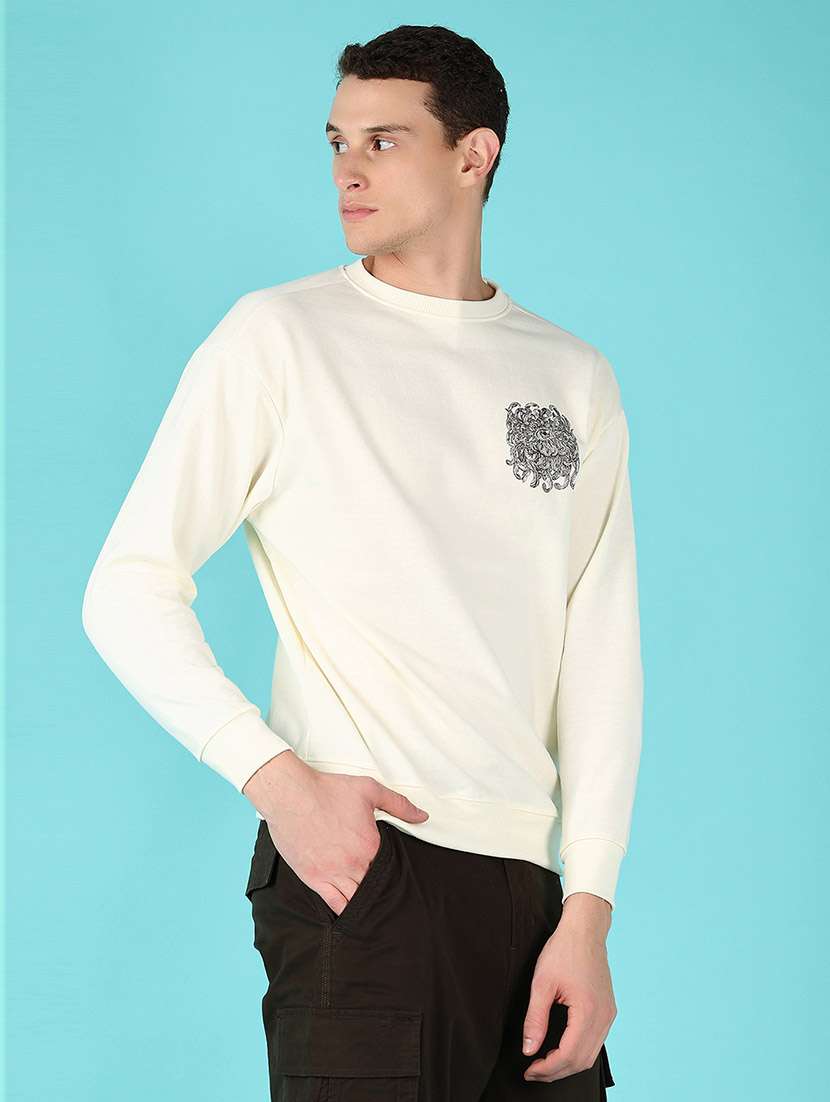 men long sleeves front & back print sweatshirt - 21580927 -  Standard Image - 2