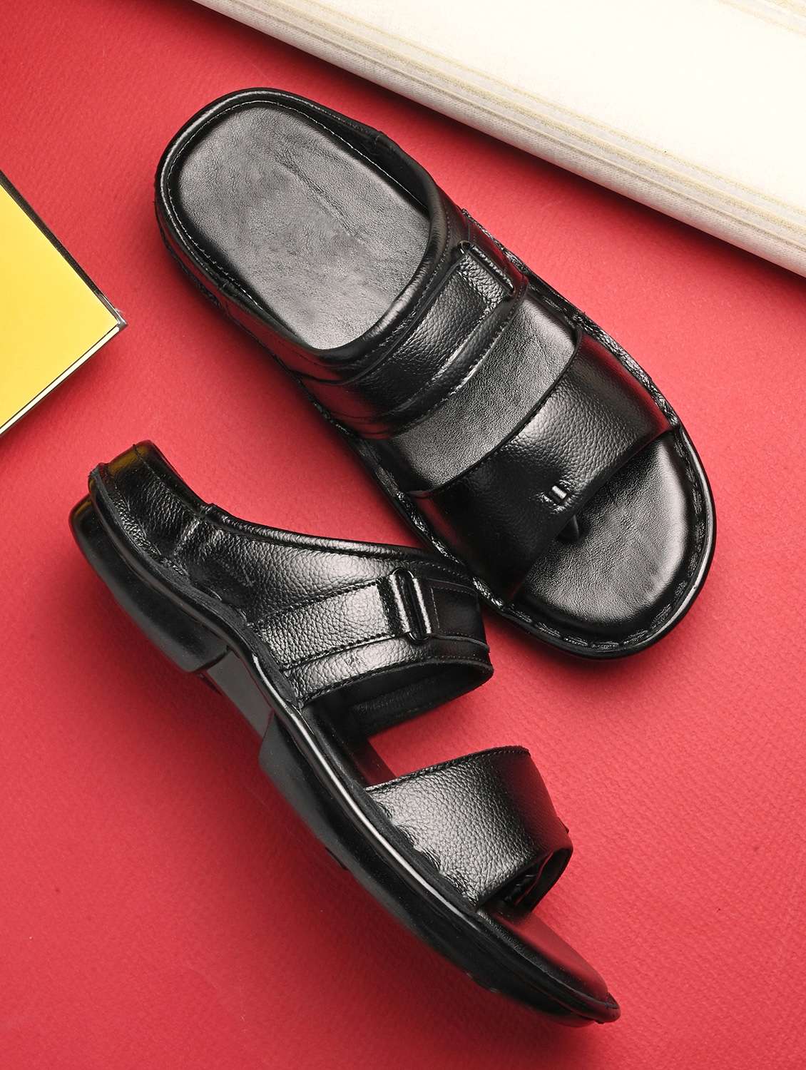 men comfortable slip on casual sandals
