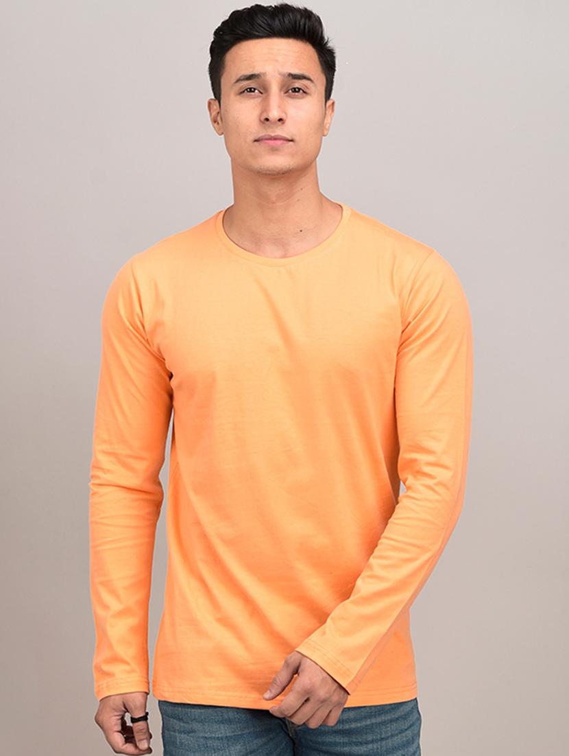 men pack of 3 solid slim fit long sleeves combo t-shirts - 21582099 - Standard Image - 2