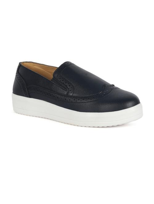 women black slip on casual shoes - 21582898 - Standard Image - 0