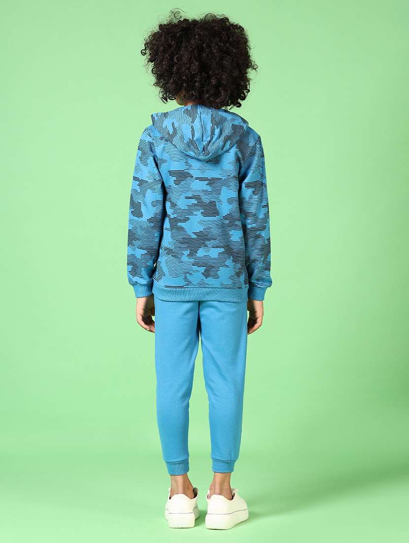 boys blue printed full length sets - 21582950 -  Standard Image - 2